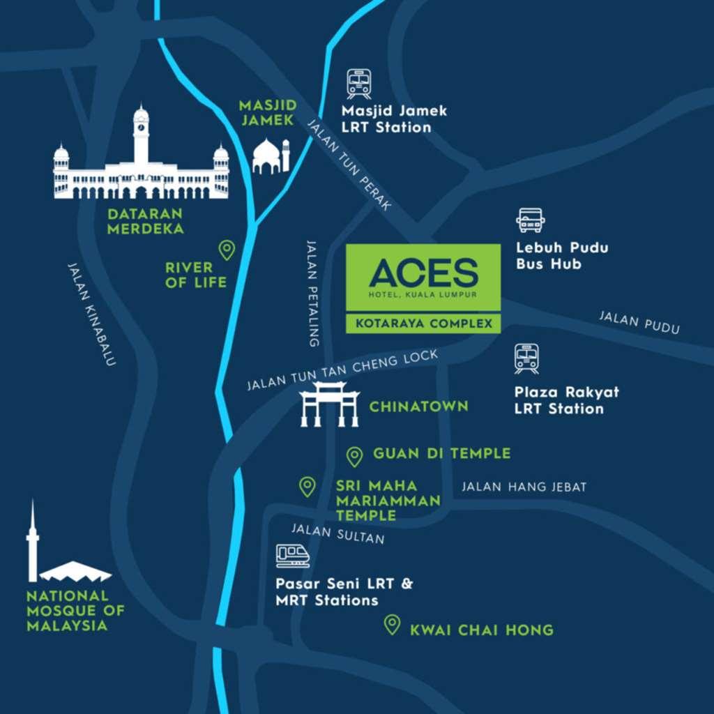 Aces Hotel Kuala Lumpur Felszereltség fotó